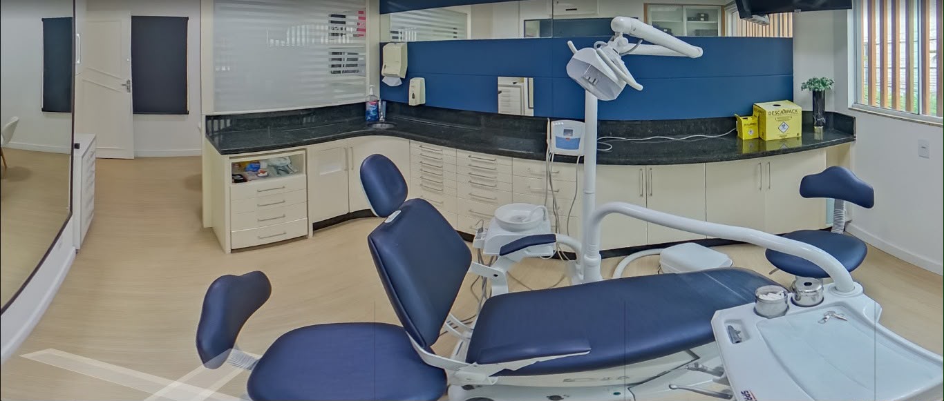 Consultório odontológico da Clínica Ortoface