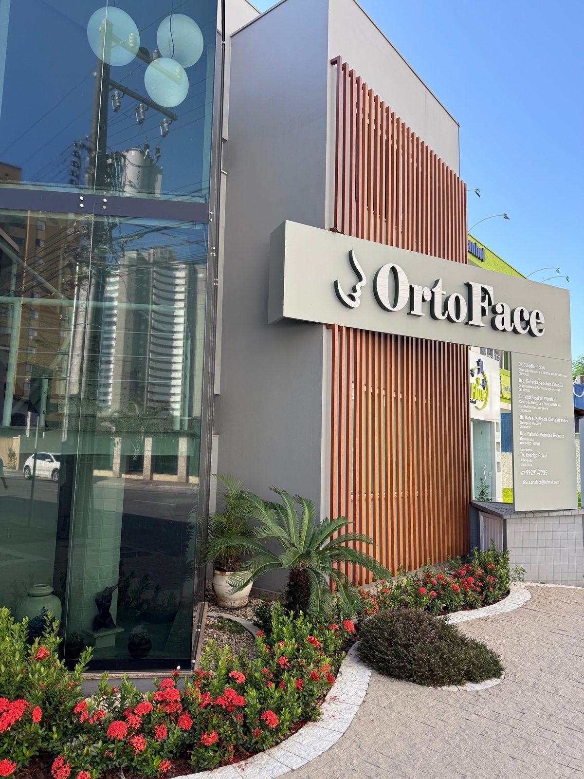 Fachada da Clínica Ortoface